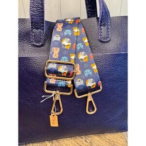 Crossbody Purse Cat Blue Bag Strap Guitar Strap NEW